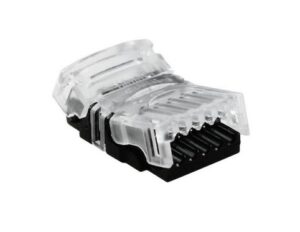 złączka zaciskowa LED przewód-taśma 12mm RGB żelowana IP65