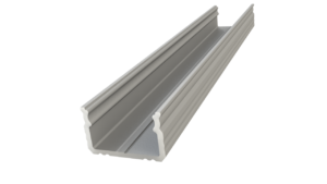 Nawierzchniowy profil ALU anoda srebrny 9x16mm 3030mm SURFACE anoda silver