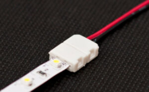 Złącze CLICK pojedyńcze do taśmy LED 10mm + przewód