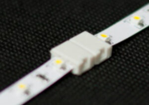 Złącze CLICK podwójne do taśmy LED 10mm bez przewodu do taśm wodoodpornych