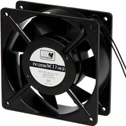 MW POWER Wentylator osiowy 120x120x38, 12VDC, 9.6W, 2500RPM, 189.1m3/h, łożysko ślizgowe