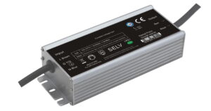 GLP PSU 100W: 12V/8.33A, CV, metal case, rectangular