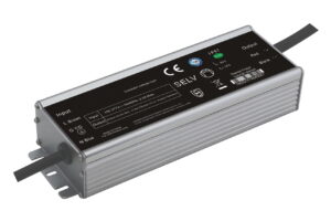 GLP PSU 150W: 12V/12.50A, CV, metal case, rectangular