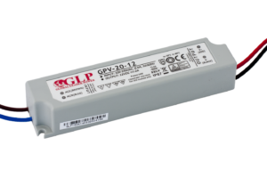 GLP power supply GPV series 15V/1.33A, CV, non-PFC, IP67 plastic case