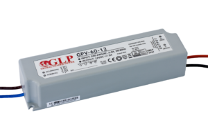 GLP power supply GPV series 36V/1,67A, CV, non-PFC, IP67 plastic case