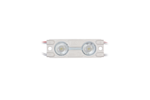 moduł LED 2×2835 12V 0.48W soczewki 160st. barwa 4000K