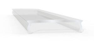 Standardowa przesłona z PVC, transparentny (standard PVC cover) TRANSPARENT 2010mm